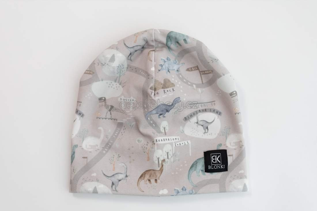 Tenká čepice Blonki č.101- dino Velikost: 51-54