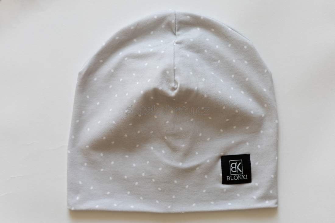 Tenká čepice Blonki č.116-puntík Velikost: 45-47