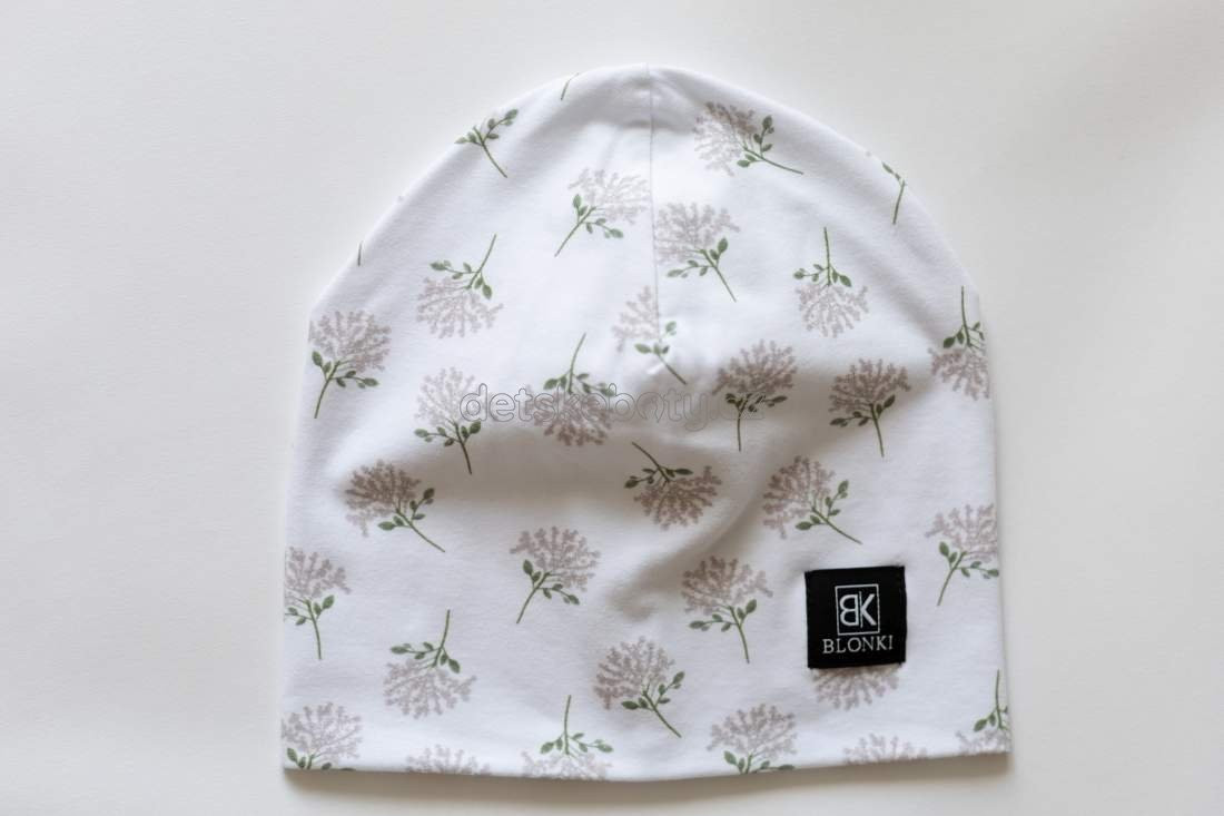 Tenká čepice Blonki č.124- šeřík Velikost: 45-47