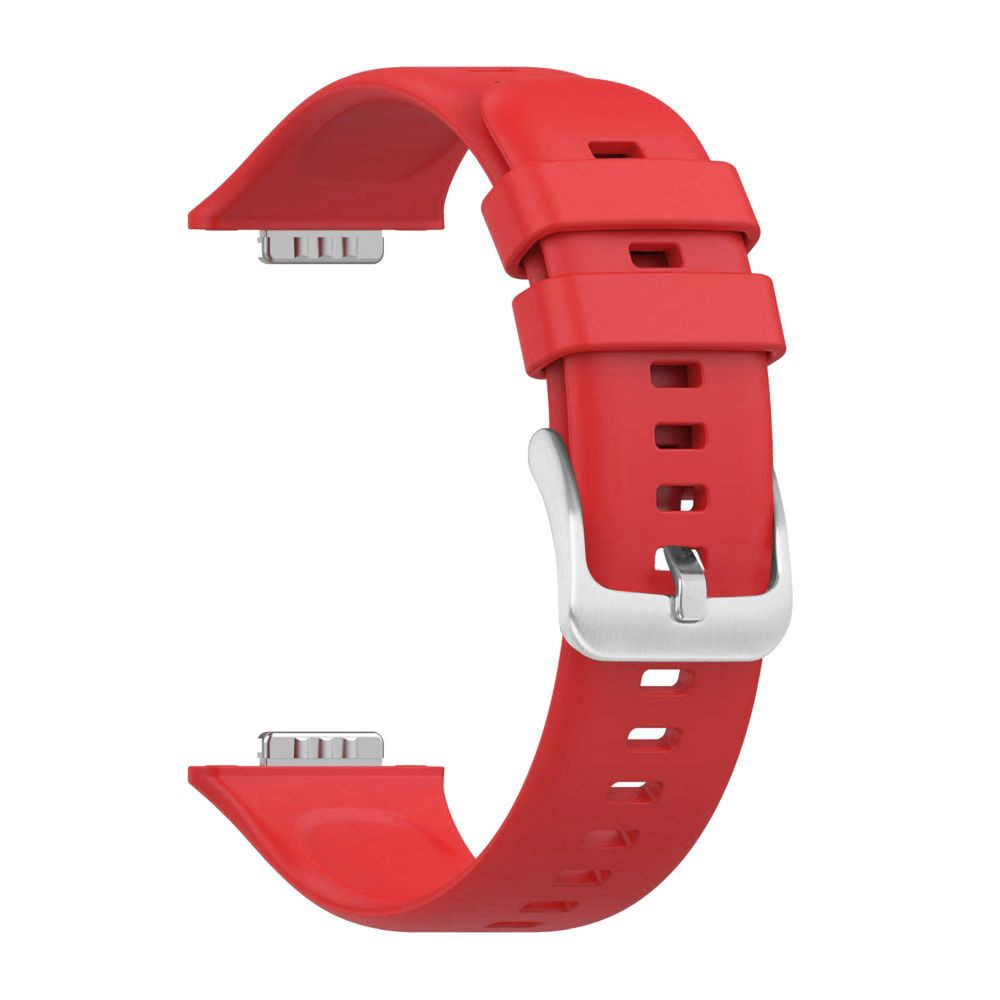 Silikonový řemínek FIXED Silicone Strap pro Huawei Watch FIT 3, červená
