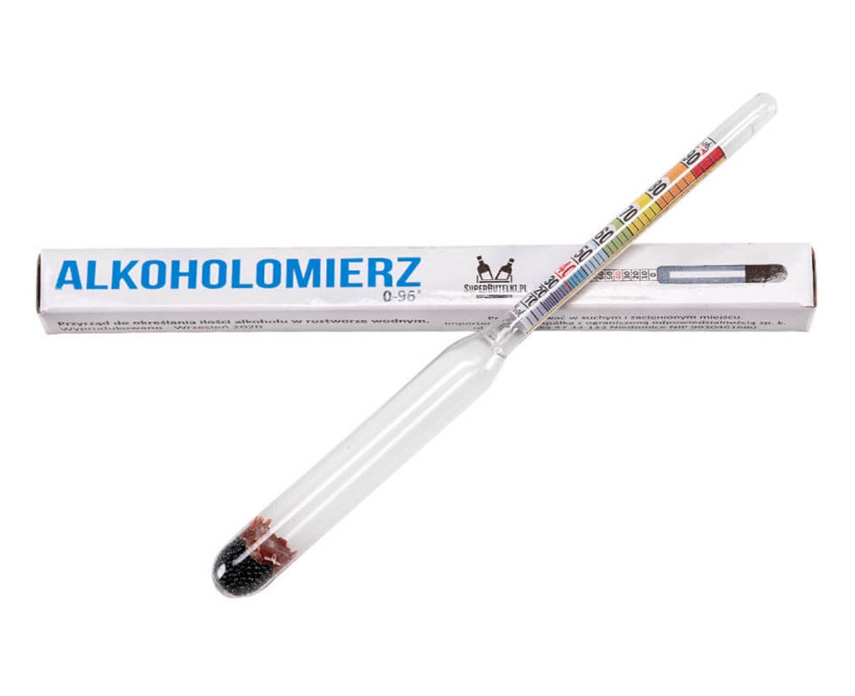 KOZÁČEK Lihoměr 0-96% bez teploměru 14cm  MINI