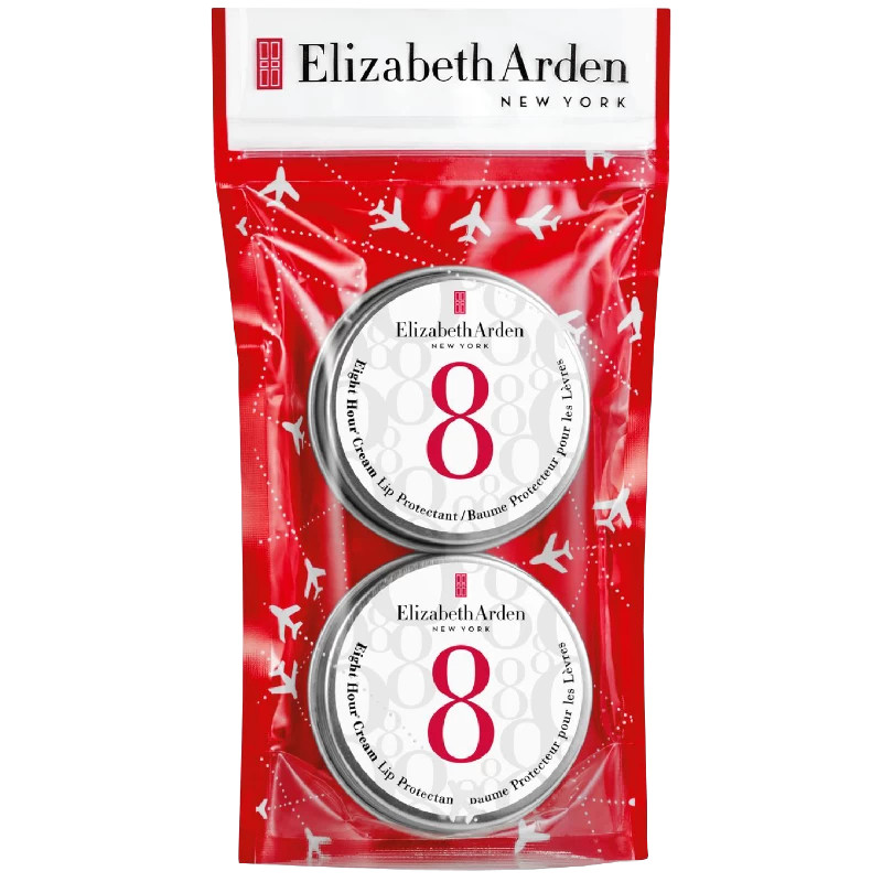 Elizabeth Arden Dárková sada péče na rty Eight Hour Cream Lip Tin Duo