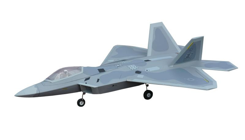 Amewi RC Letadlo XFLY F-22 Raptor Jet Twin 40mm EDF, PNP