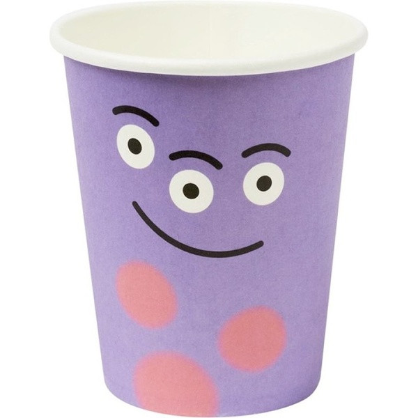 Kelímky papírové Příšerky 250ml 8ks