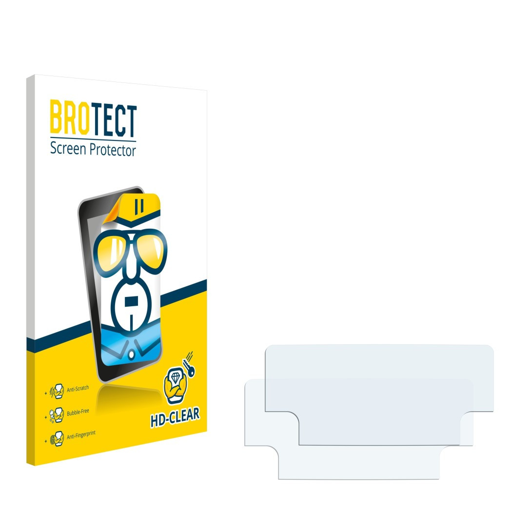 Ochranná fólie 2x BROTECT HD-Clear Screen Protector for Skoda Scala Monte Carlo Facelift 2024