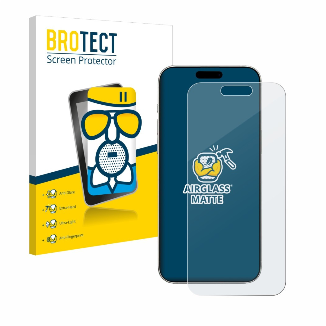 Ochranná fólie BROTECT AirGlass Matte Glass Screen Protector for Apple iPhone 16