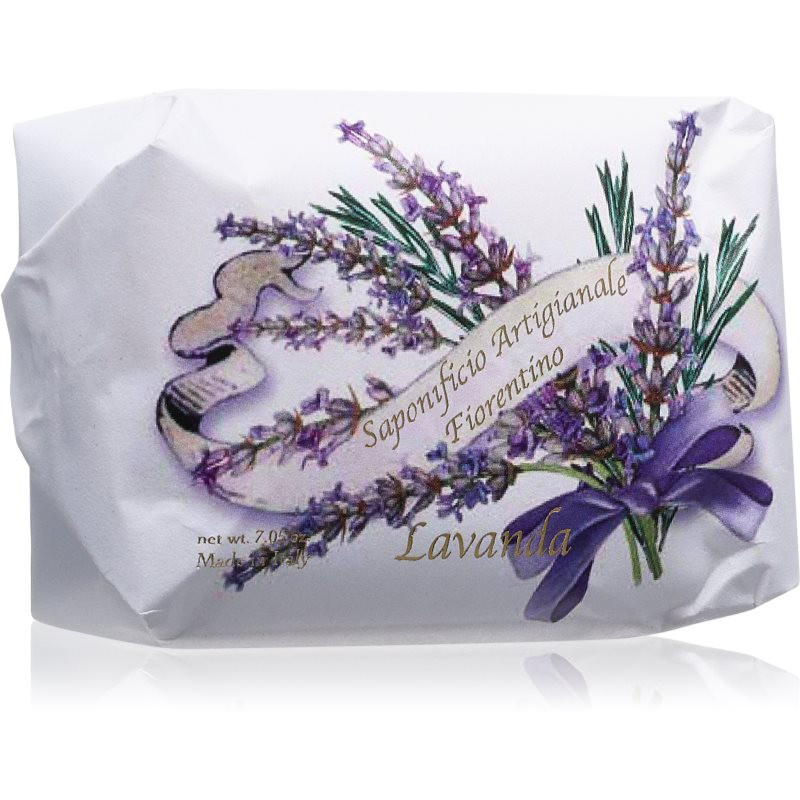 Saponificio Artigianale Fiorentino Lavender přírodní tuhé mýdlo 200 g