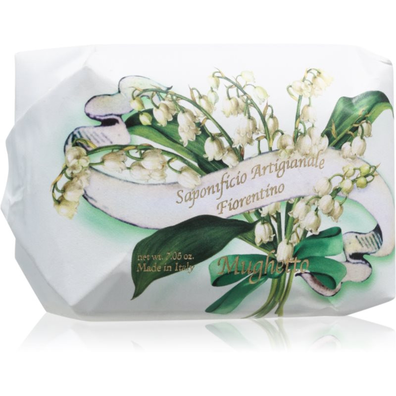 Saponificio Artigianale Fiorentino Lily Of The Valley Perfumed Soap přírodní tuhé mýdlo 200 g