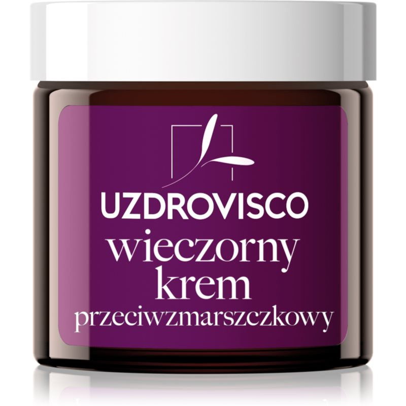 Uzdrovisco Black Tulip Intense Anti-Wrinkle Evening Cream noční pleťový krém proti vráskám 50 ml