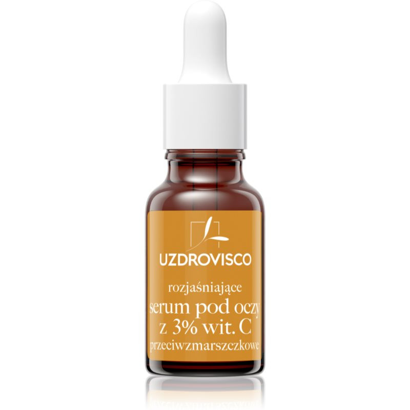 Uzdrovisco Eyebright Brightening Eye Serum rozjasňující oční sérum s vitaminem C 15 ml