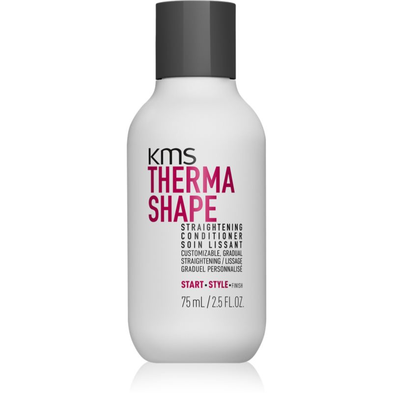 KMS Thermashape Straightening Conditioner kondicionér pro uhlazení a výživu suchých a nepoddajných vlasů 75 ml