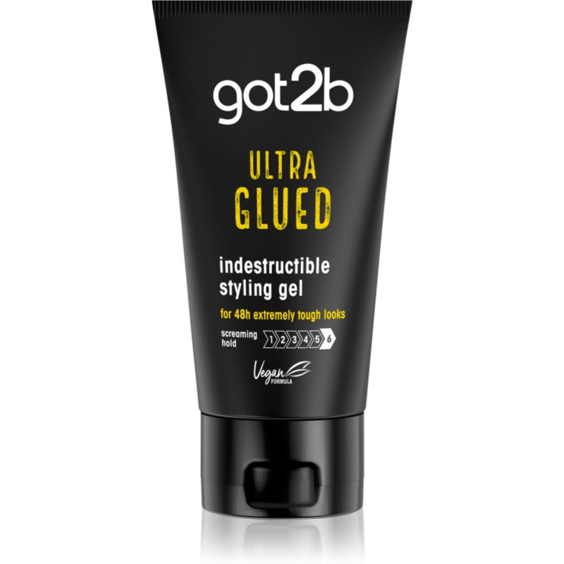 got2b Ultra Glued stylingový gel ultra silná fixace 150 ml