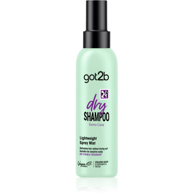 got2b Fresh it Up Extra Care jemný suchý šampon vůně Bergamot & Freesia 150 ml