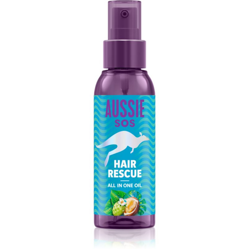 Aussie SOS Hair Rescue hydratační a vyživující olej na vlasy 100 ml