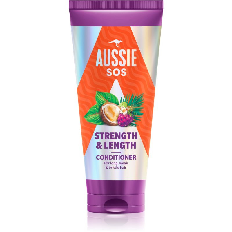 Aussie SOS Strength Length posilující kondicionér pro dlouhé vlasy 200 ml