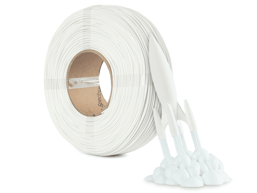 Tisková struna (filament) Spectrum ReFill Premium PLA High Speed 1.75mm SIGNAL WHITE 1kg