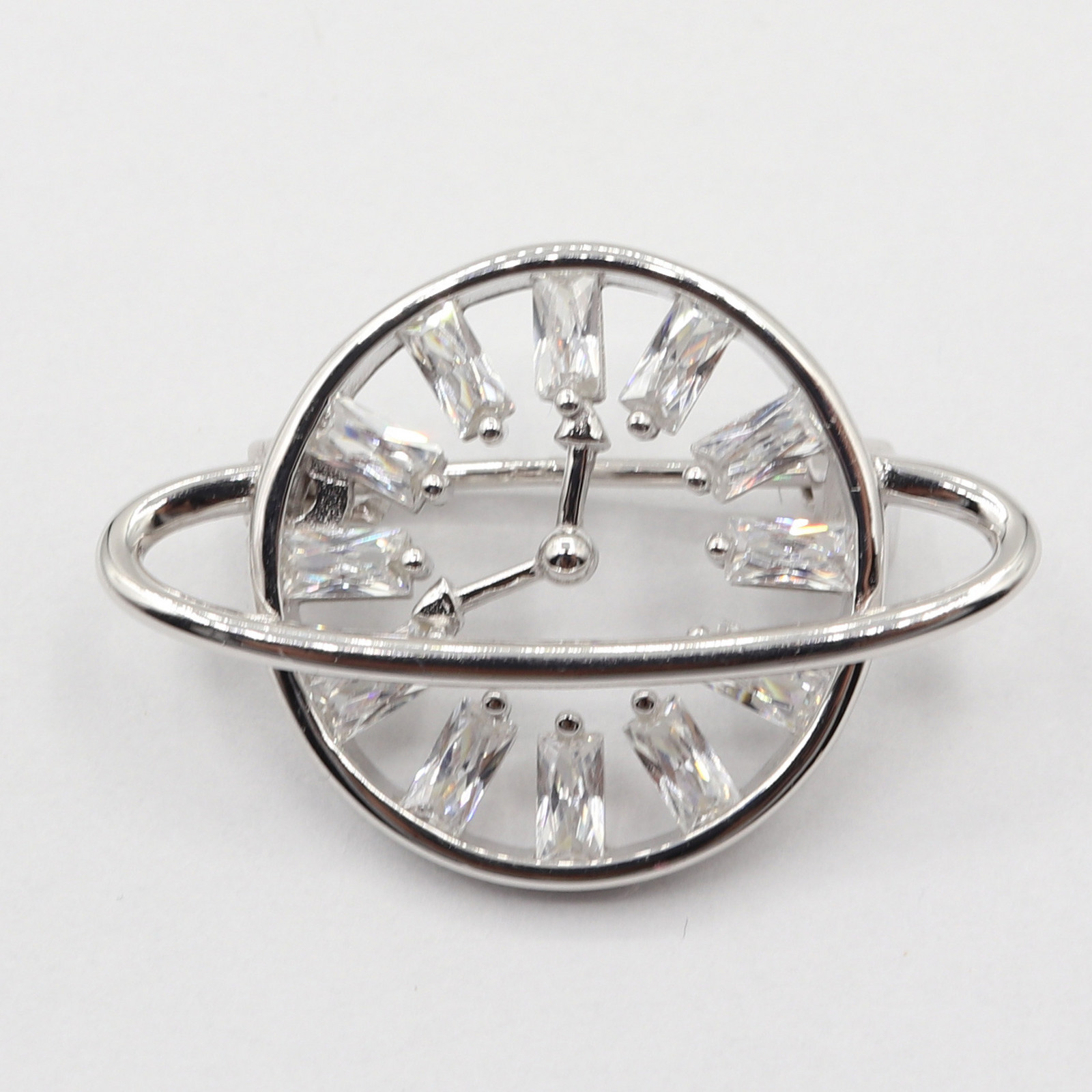 Stříbrná brož BR72