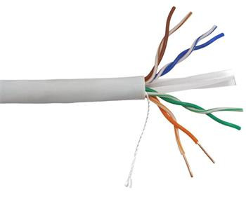Uniview Kabel UTP kat. 6a kulatý, Dca, OFC, LSOH, 305m, drát, AWG23, šedý
