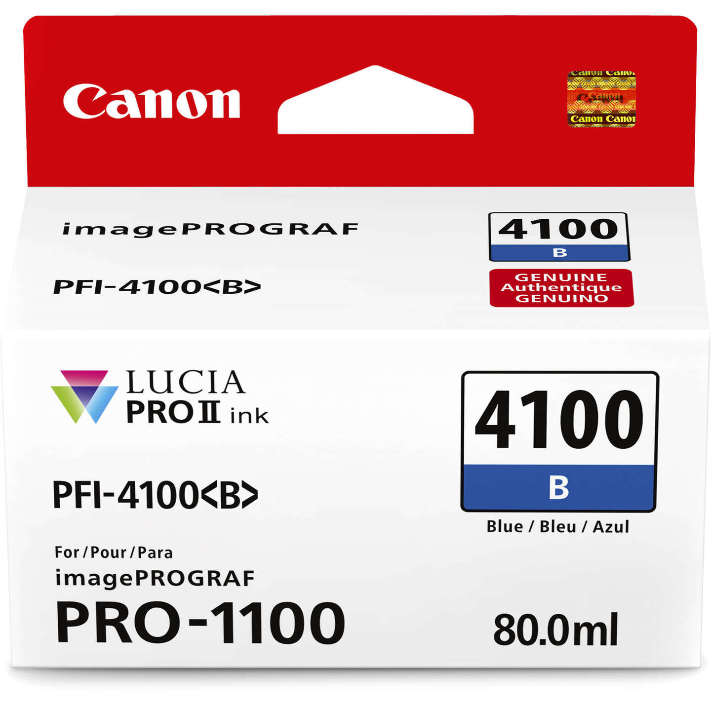 Canon Cartridge PFI-4100 B modrá 6786C001