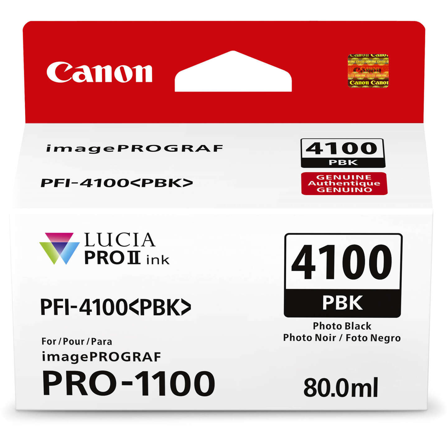 Canon Cartridge PFI-4100 PBK Photo černá 6777C001