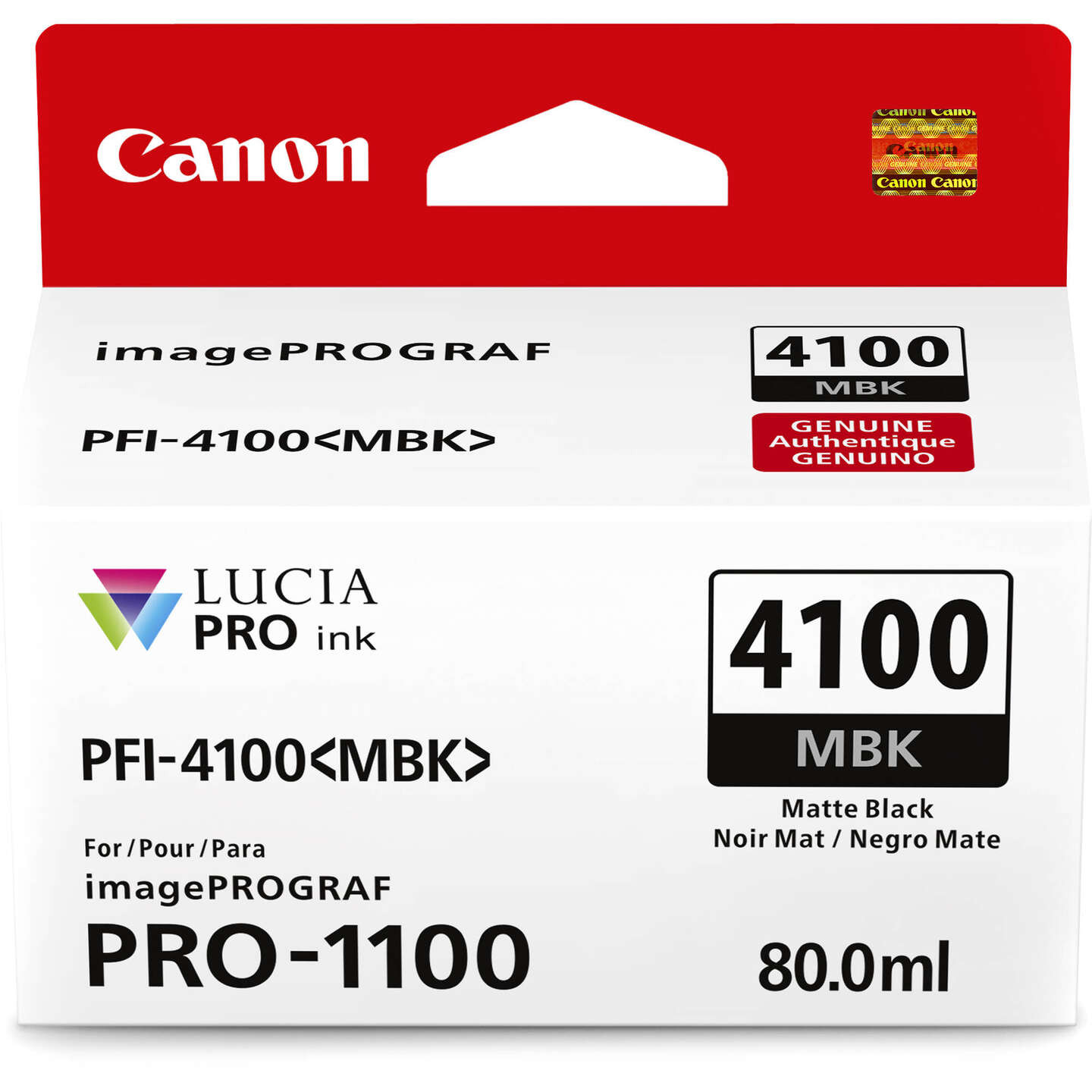 Canon Cartridge PFI-4100 MBK Matte Black 6776C001