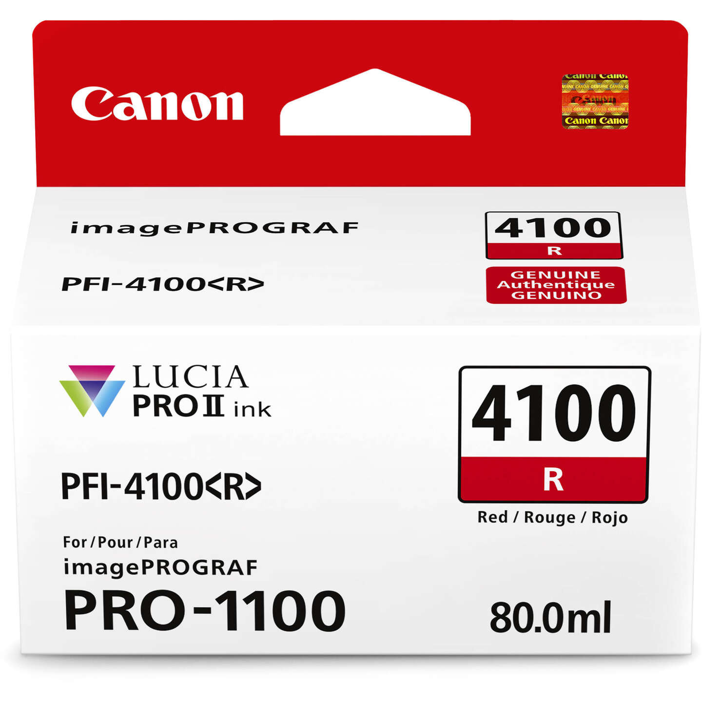 Canon Cartridge PFI-4100 R červená 6785C001