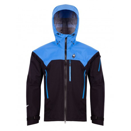 High Point Protector Brother 6.0 Jacket black/brilliant blue pánská nepromokavá bunda XL