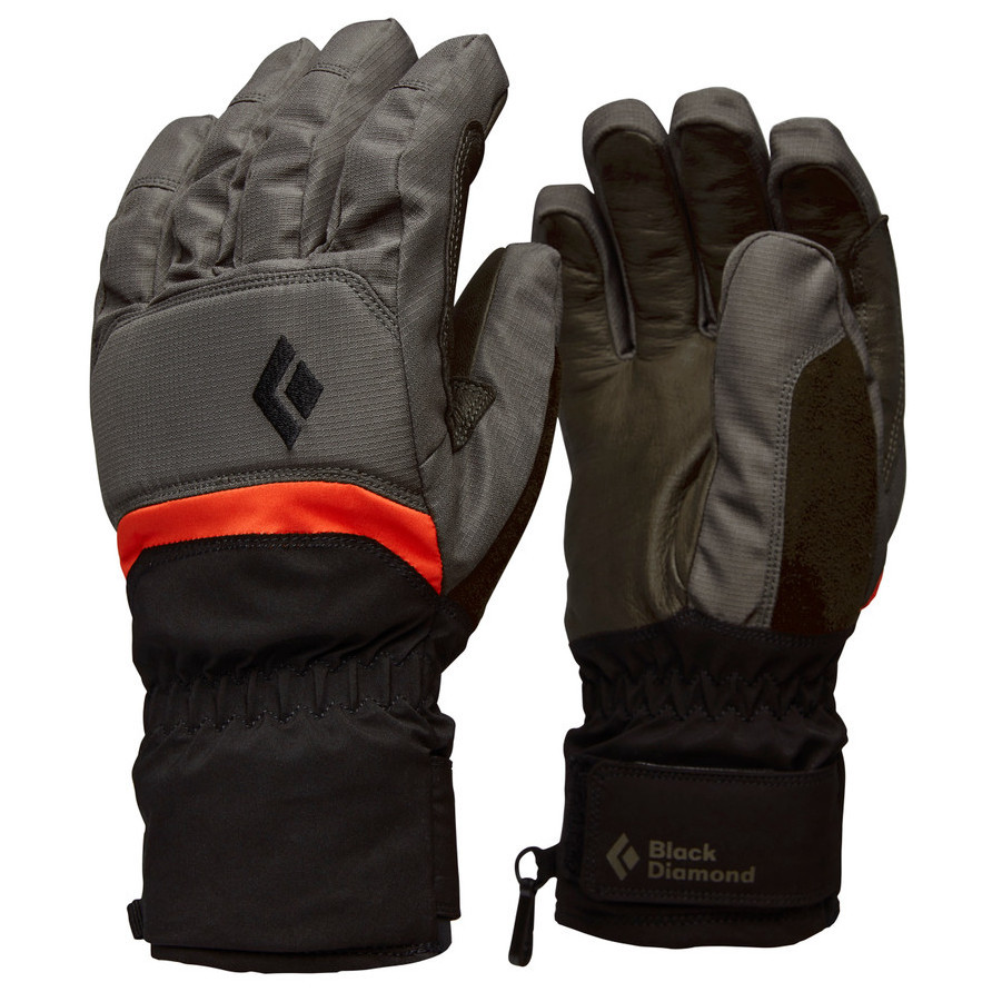 Lyžařské rukavice Black Diamond Mission Gloves Velikost rukavic: L / Barva: černá