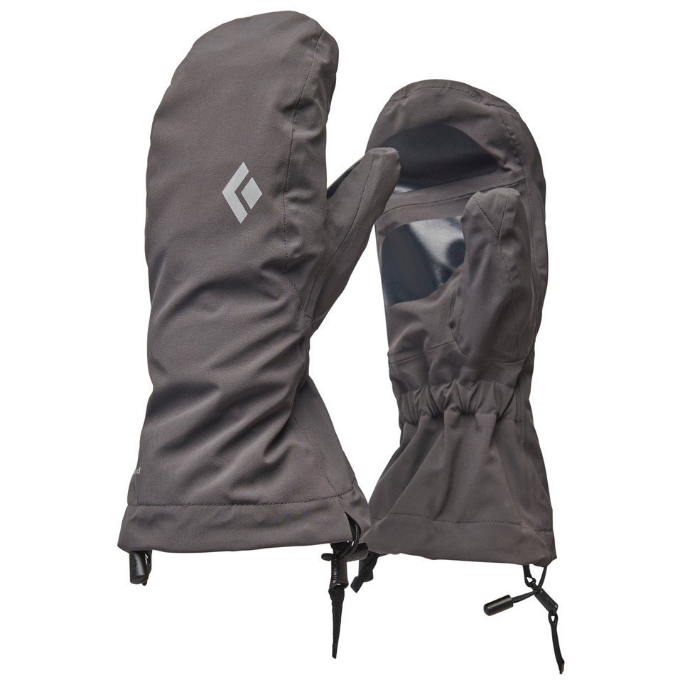 Nepromokavé rukavice Black Diamond Waterproof Overmitts Velikost rukavic: L / Barva: šedá