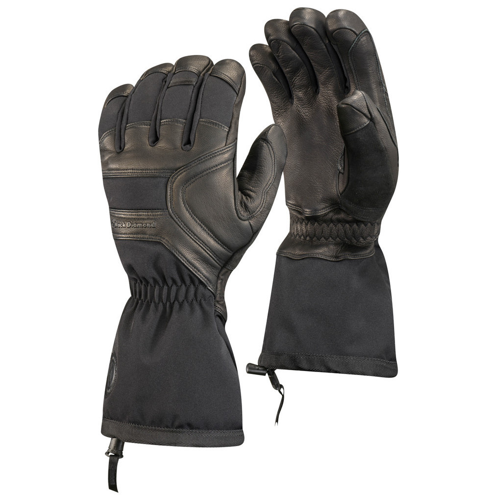 Lyžařské rukavice Black Diamond Crew Gloves Velikost rukavic: L / Barva: černá