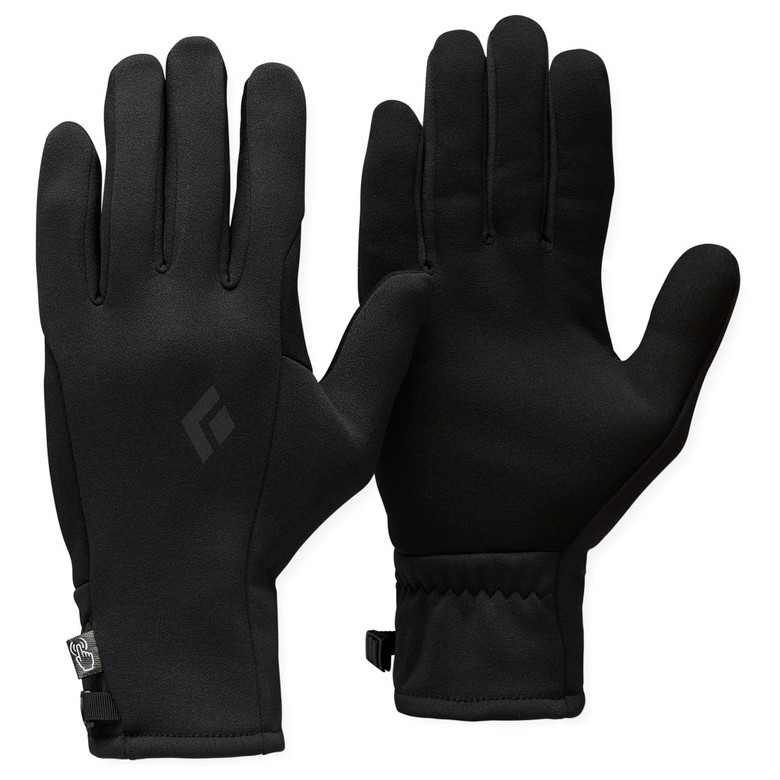 Rukavice Black Diamond Midweight Screentap Liners Velikost rukavic: L / Barva: černá