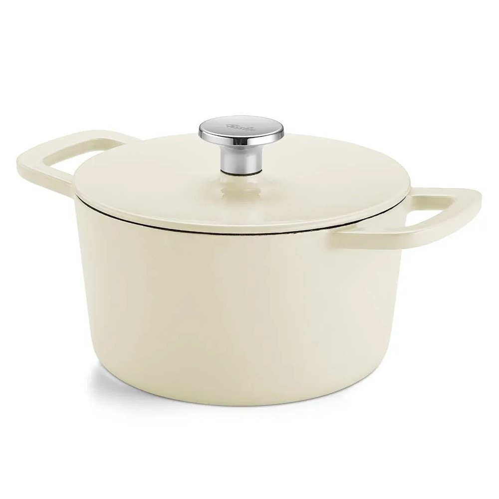 Zapékací mísa MOMENTS 24 cm, slonovinově bílá, litina, Fissler