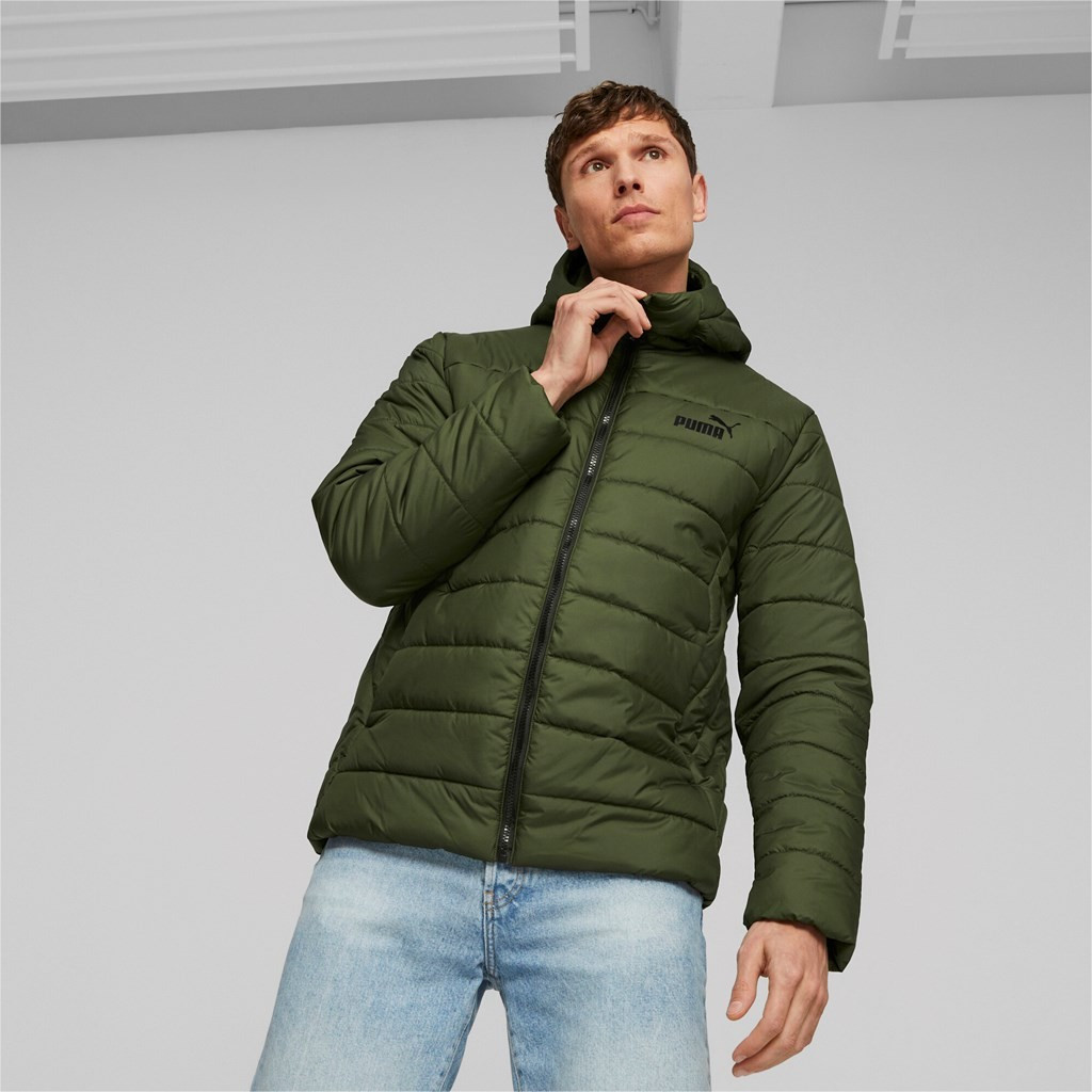 ESS Hooded Padded Jacket M