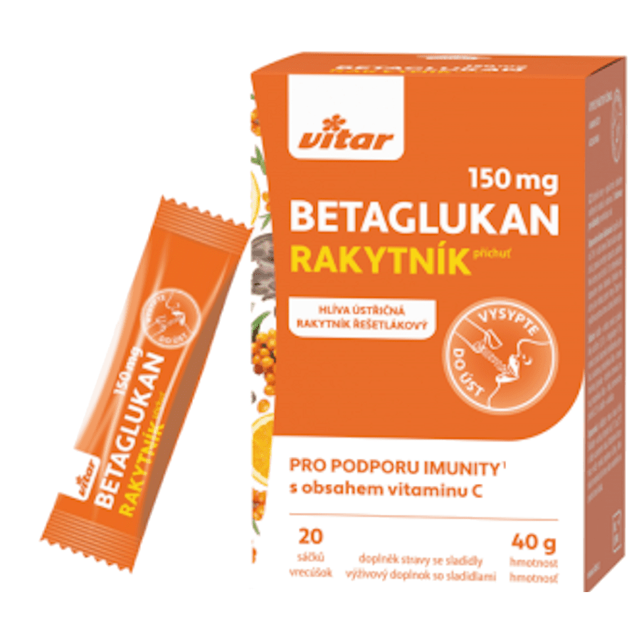 Vitar Betaglukan 150 mg sáčky 20x2g