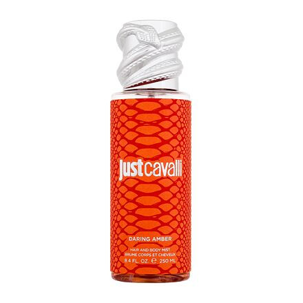 Roberto Cavalli Just Cavalli Daring Amber dámská vlasová a tělová mlha 250 ml