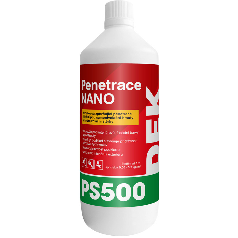 Penetrace stavební DEK NANO PS500 , 1 kg