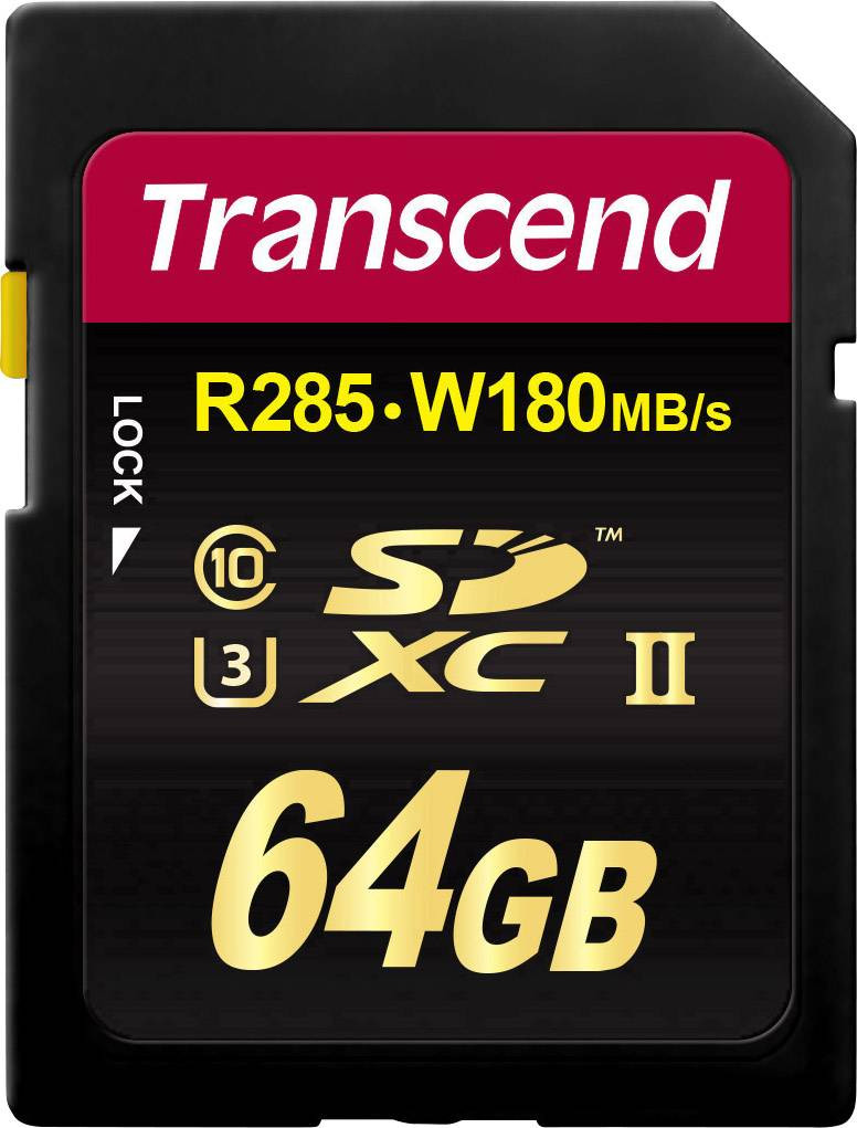 Transcend Premium 700S paměťová karta SDXC 64 GB Class 10, UHS-II, UHS-Class 3, v90 Video Speed Class