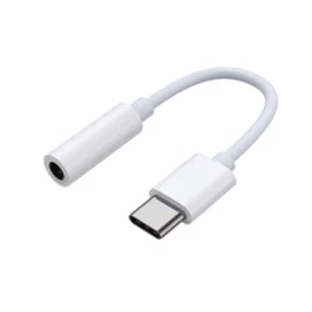 Adaptér Samsung GP-TGU023AE USB-C - 3,5 mm jack bílý