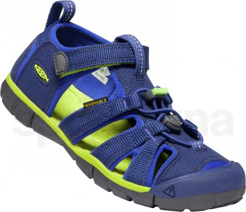 Keen SEACAMP II CNX CHILDREN blue depths/chartreuse Velikost: 29