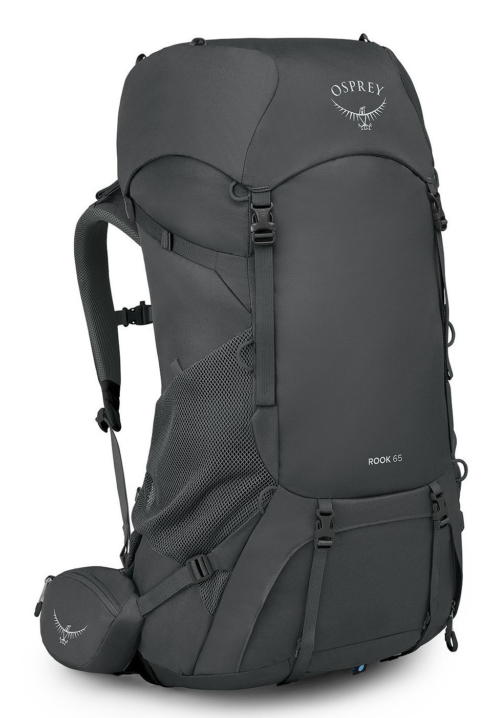 Osprey ROOK 65 dark charcoal/silver lining