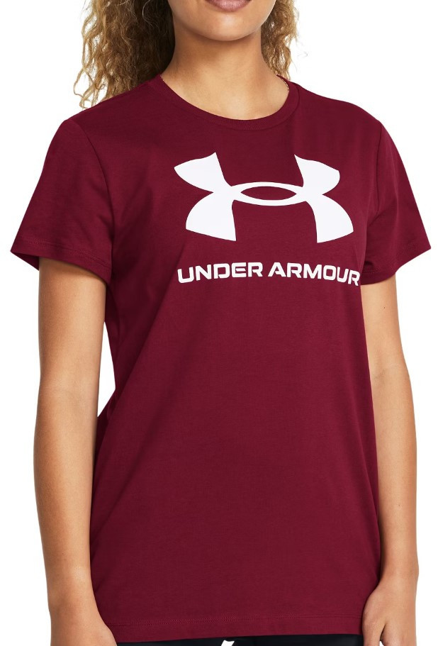 Triko Under Armour UA Rival Logo SS-RED