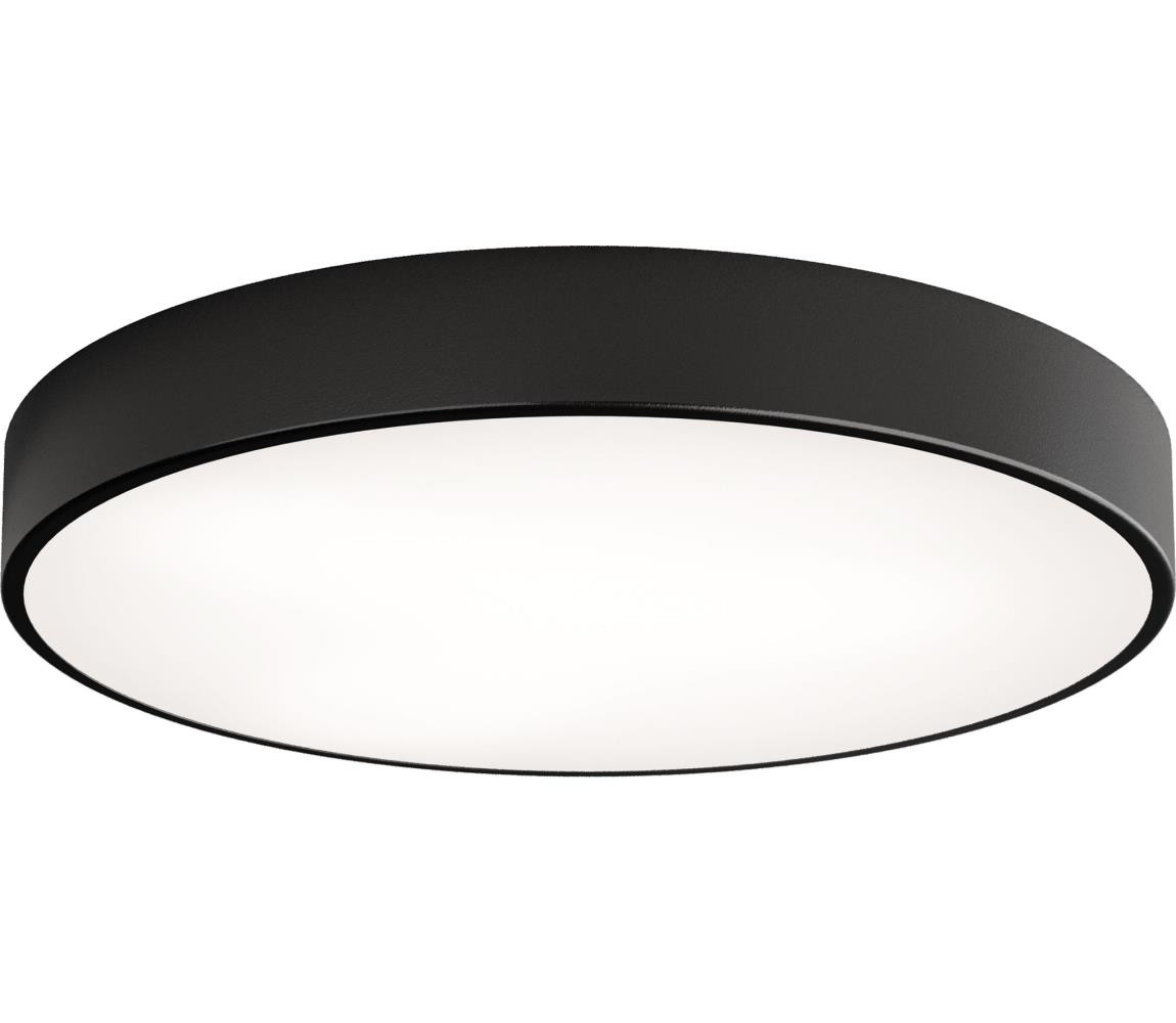 LED Stropní svítidlo CLEO LED/69W/230V 3000K pr. 60 cm černá