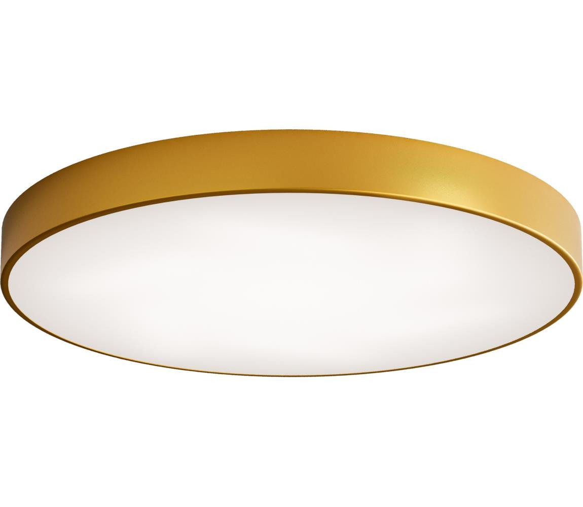 LED Stropní svítidlo CLEO LED/96W/230V 3000K pr. 80 cm zlatá