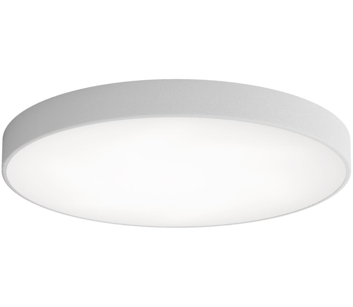 LED Stropní svítidlo CLEO LED/96W/230V 3000K pr. 80 cm šedá