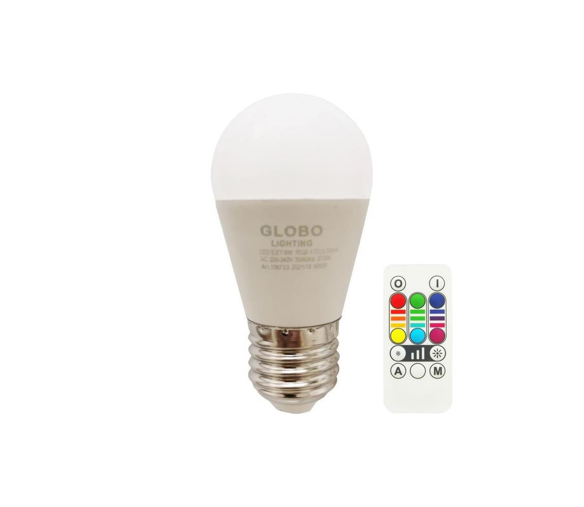 Globo Globo 106753 - LED RGBW Stmívatelná žárovka ILLU E27/6W/230V 3000K + DO