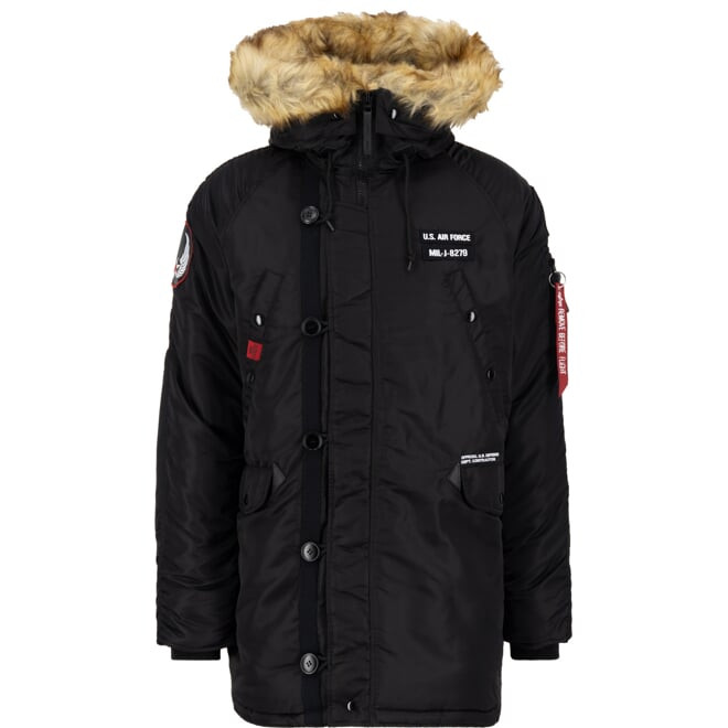 Alpha Industries Bunda  N-3B Airborne černá S