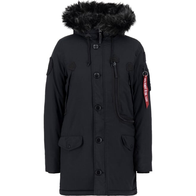 Alpha Industries Bunda dámská  Polar Jacket Wmn černá | černá XS