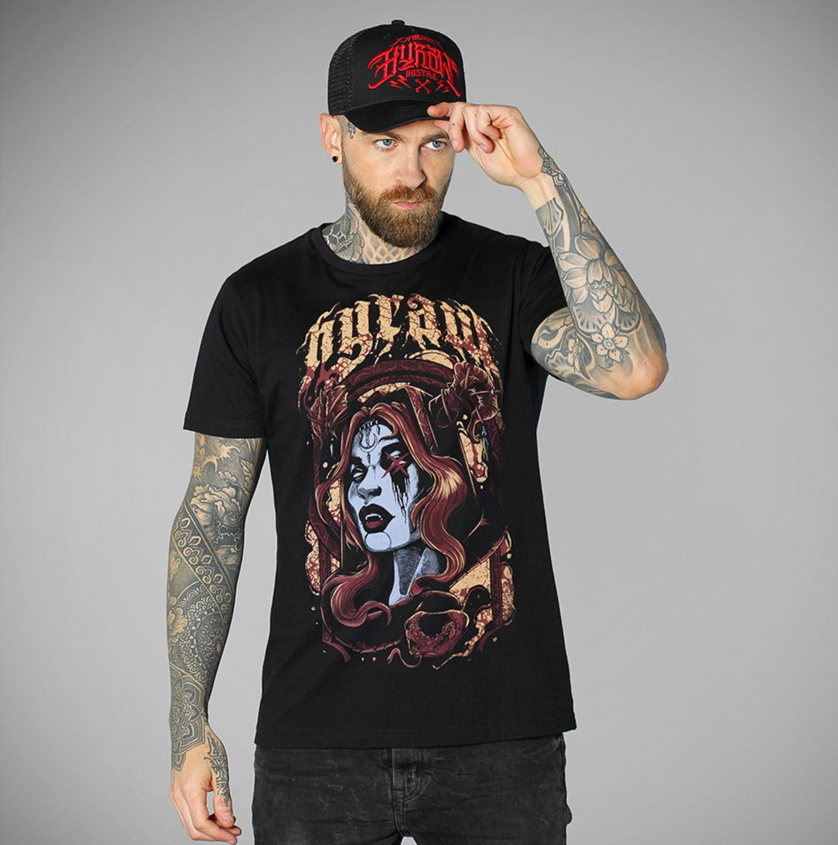 tričko pánské HYRAW - VAMPIR S