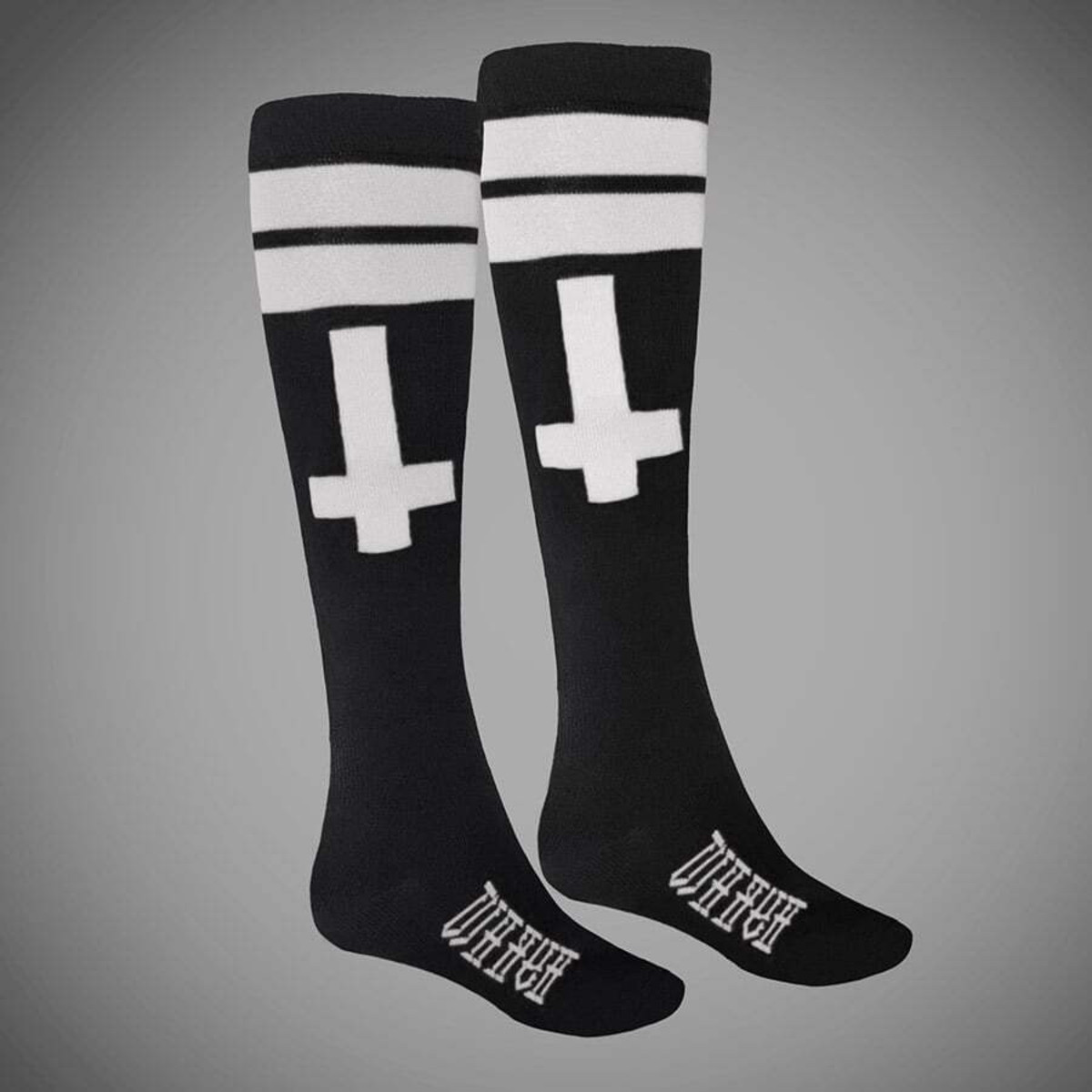 podkolenka HYRAW - CROSS KNEE WHITE