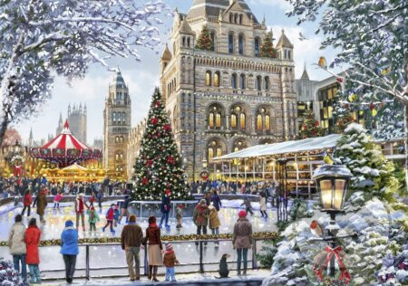 Korčuľovanie pred prírodovedným múzeom - Bluebird